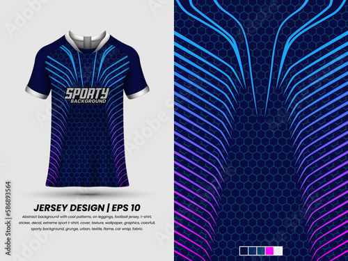 Abstract background with grunge pattern, ready to print, sublimation design, mockup jersey.