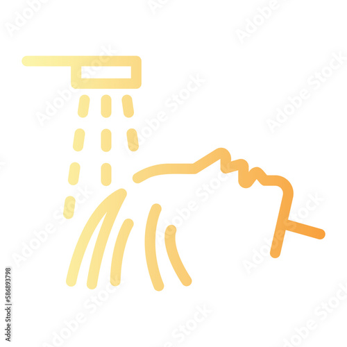hair straightening icon