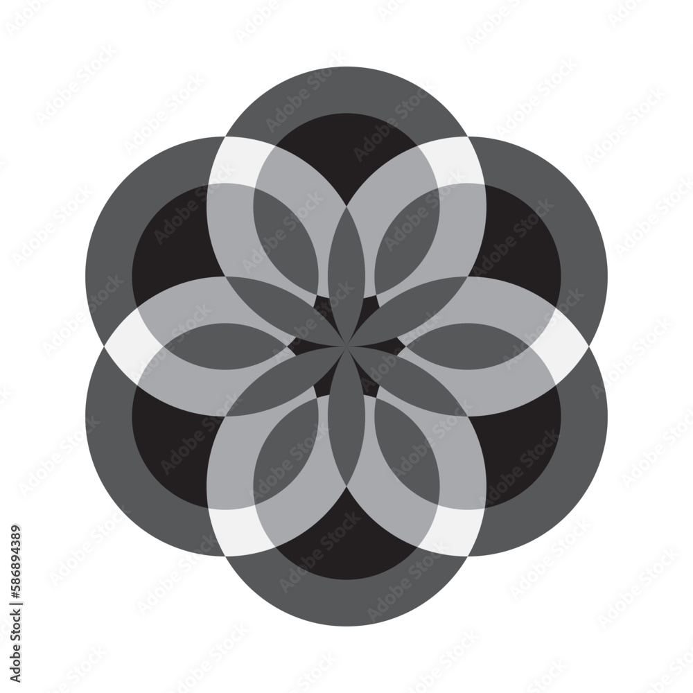 circular geometric ornament, vector illustration circular geometric ornament, vector illustration