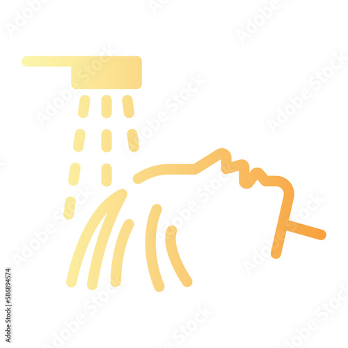 hair straightening icon