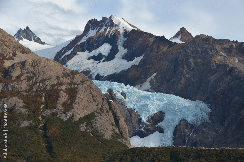 Glaciar Piedras blancas, El Chaltén 