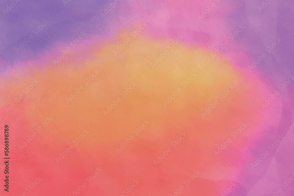 Abstract pastel watercolor hand painted background texture