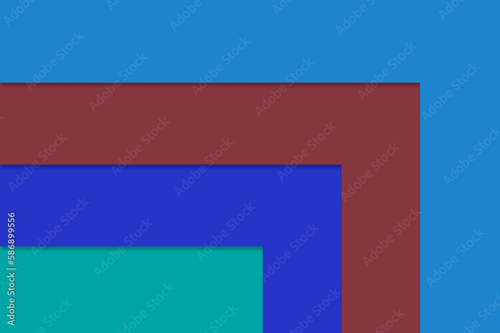 Naklejka premium abstract colorful smooth lines background for your message. business brochure, template, window design