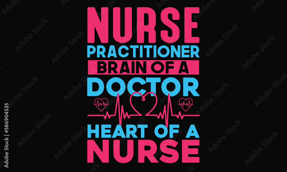 Nurse T-shirt design, T-shirt Design
