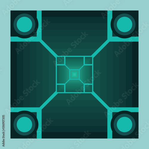 Luxury pattern shape design. Suitable for printing, ceramics, building or paper printing