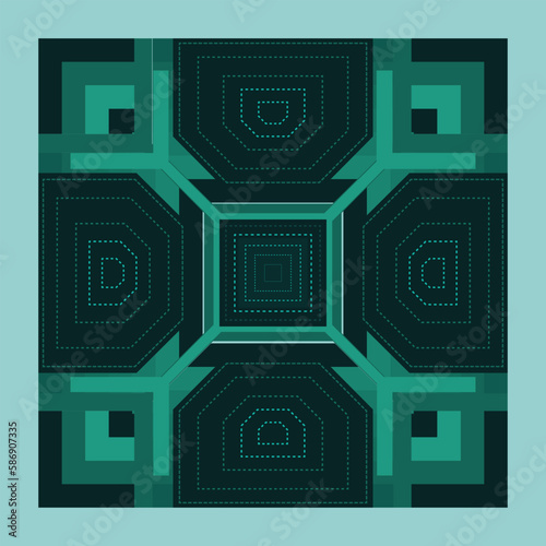 Luxury pattern shape design. Suitable for printing, ceramics, building or paper printing