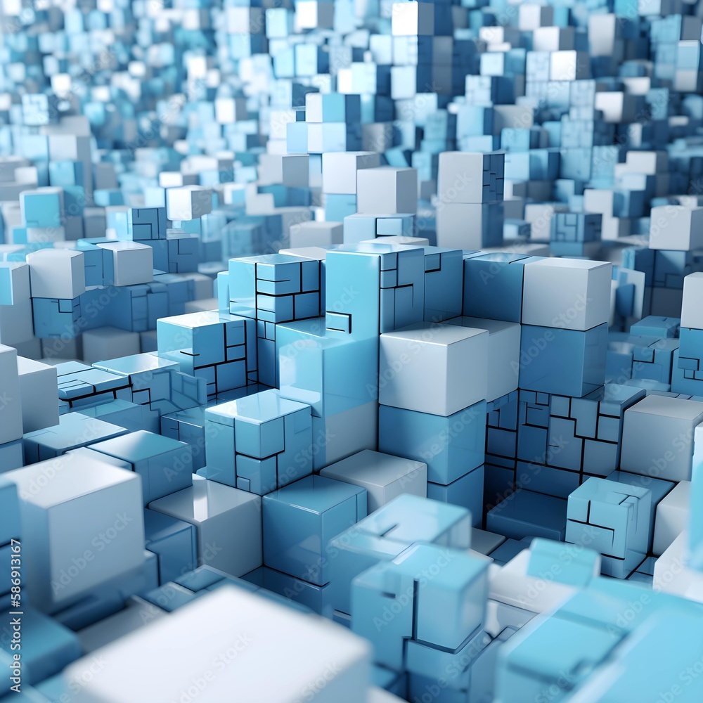 3d Cube background 3d Cube background