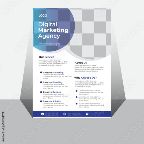 Corporate creative colorful business flyer template design , abstract business flyer,
 vector template design or business poster template design