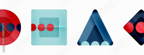 Triangles and circles abstract background for wallpaper, banner, background, card, book Illustration, landing page Free Download Triangles and circles abstract background for wallpaper, banner, background, card, book Illustration, landing page - GFXLoad