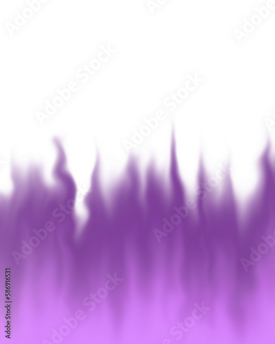 Purple Flame Illustration