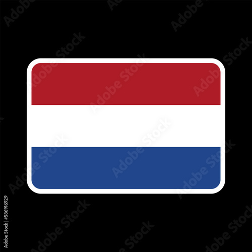 Netherlands flag, official colors and proportion. Vector illustration. Free Download Netherlands flag, official colors and proportion. Vector illustration. - GFXLoad