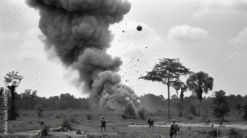 bombas en guerra de vietnam