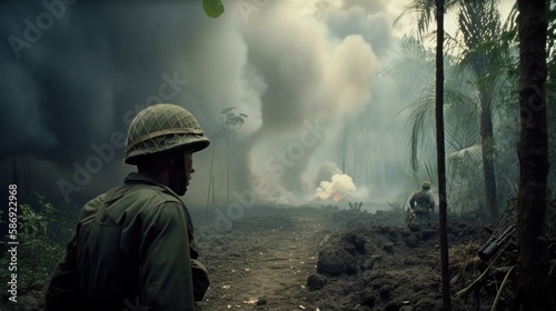 campo de batalla vietnam