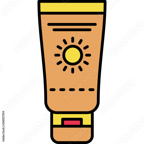 Sunscreen Icon