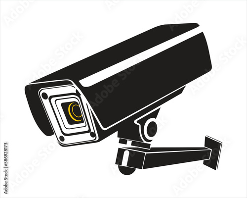 security camera design illustration