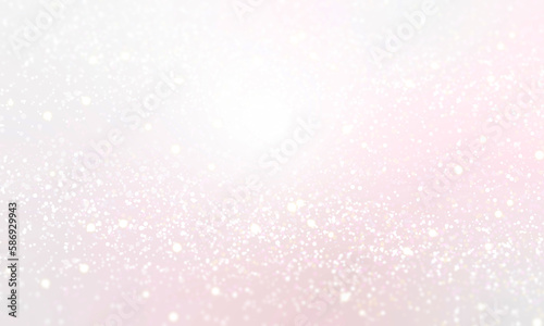 Sparkling glitter and pink gradient background 