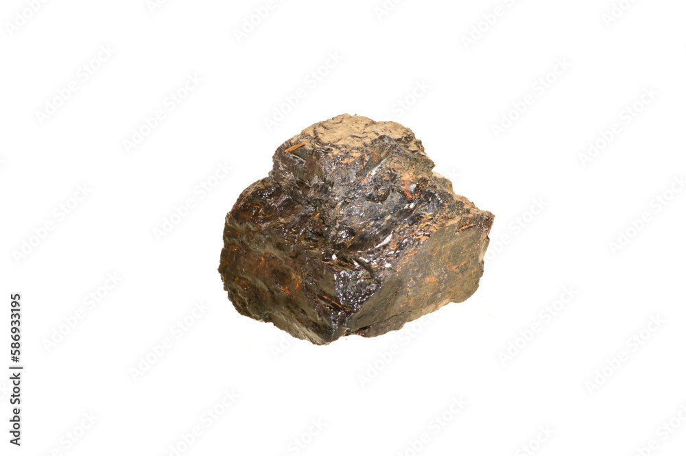 Obraz premium stone isolated on white background