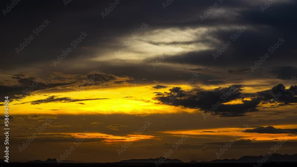 4k Time-lapse, View of Colorful dramatic sky sunset or sunrise with Moving clouds background on Mountain, Time lapse sky with cloud in nature and travel concept. High quality video nature foottage, 4k Time-lapse, View of Colorful dramatic sky sunset or sunrise with Moving clouds background on Mountain, Time lapse sky with cloud in nature and travel concept. High quality video nature foottage,