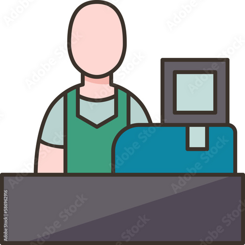 Cashier  icon