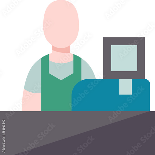 Cashier  icon