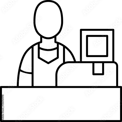 Cashier  icon