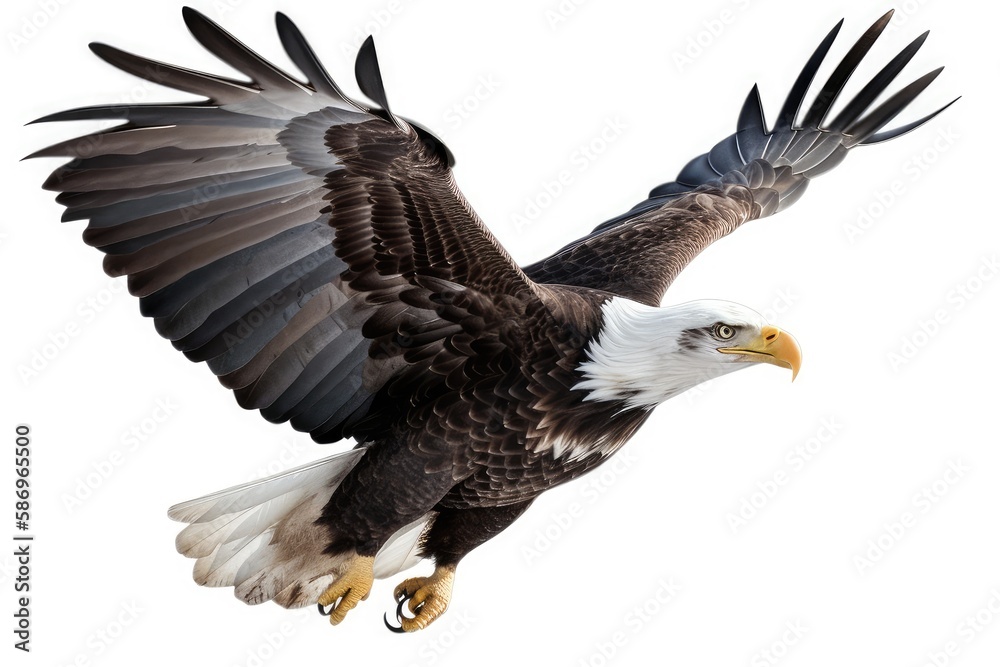 bald eagle in flight bald eagle in flight