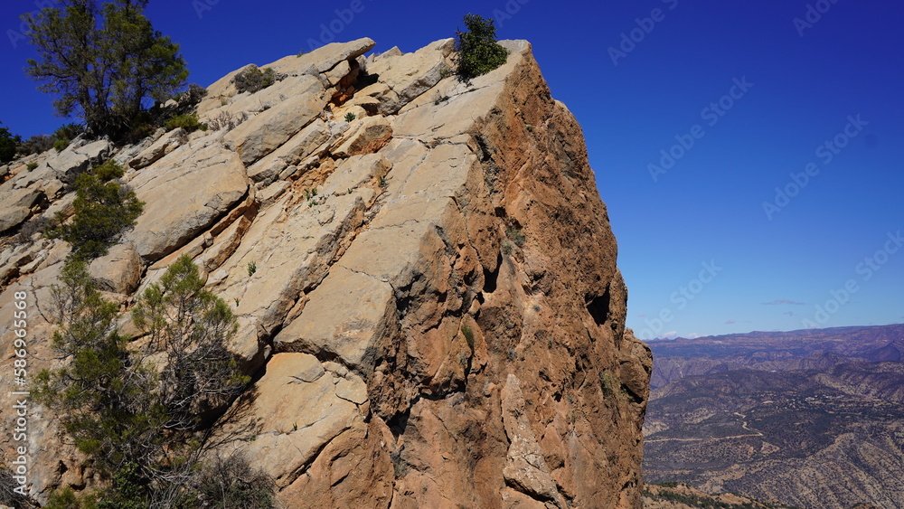 Fototapeta premium El Gouz mountain, Souss-Massa-Drâa, Morocco