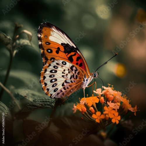 butterfly on flower