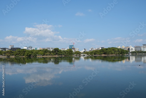 view of the river