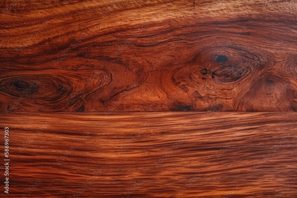 Mahogany Wood Texture, Grain wood texture wallpaper. Stock Illustration