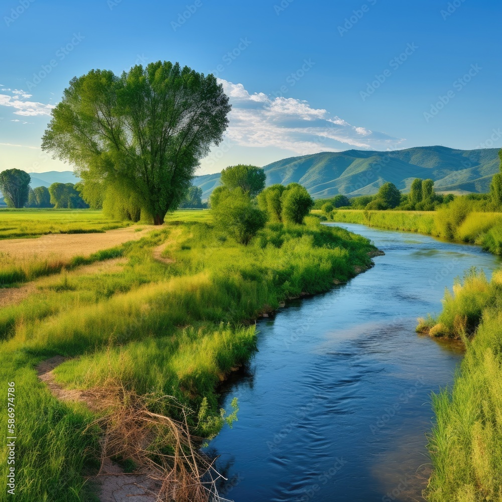 Eine Landschaft, die uns die Vielfalt und Schönheit der Natur vor Augen führt und uns dazu inspiriert, sie zu schützen Eine Landschaft, die uns die Vielfalt und Schönheit der Natur vor Augen führt und uns dazu inspiriert, sie zu schützen