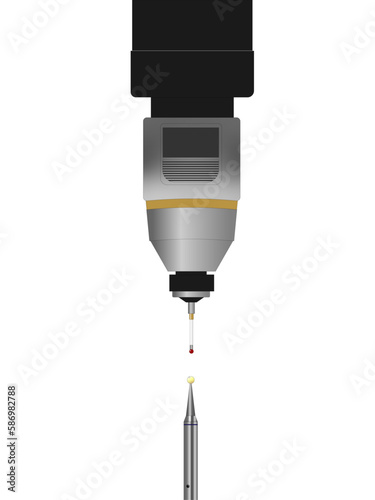 Schilderij op canvas 三次元測定機　CMM