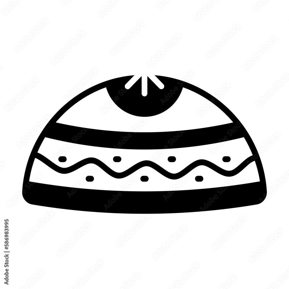 Muslim traditional cap vector design in modern style, easy to use icon Muslim traditional cap vector design in modern style, easy to use icon