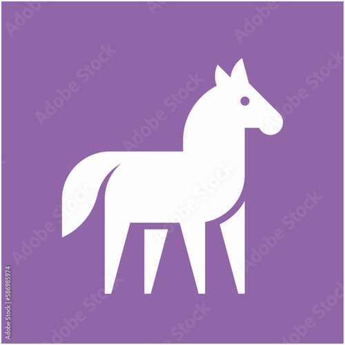 Horse Logo. Icon design. Template elements