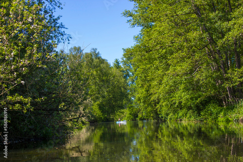 Niers River, Lower Rhine Region, Germany