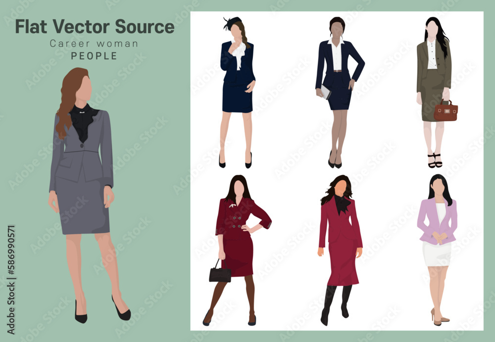 Office worker, corporate employee, commuting fashion, person silhouette source Office worker, corporate employee, commuting fashion, person silhouette source