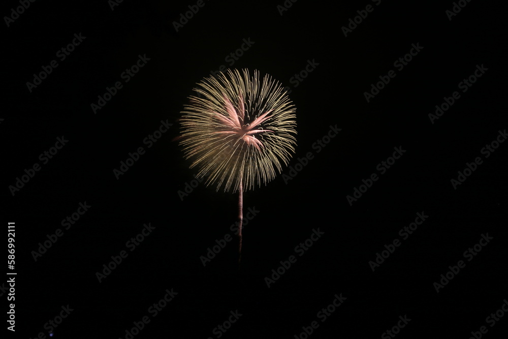 片貝まつりの花火