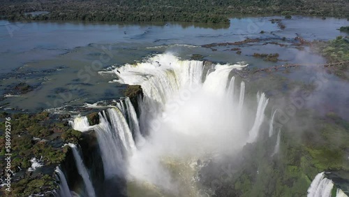 Cataratas do Iguaçu, foz do iguaçu. Brasil photo