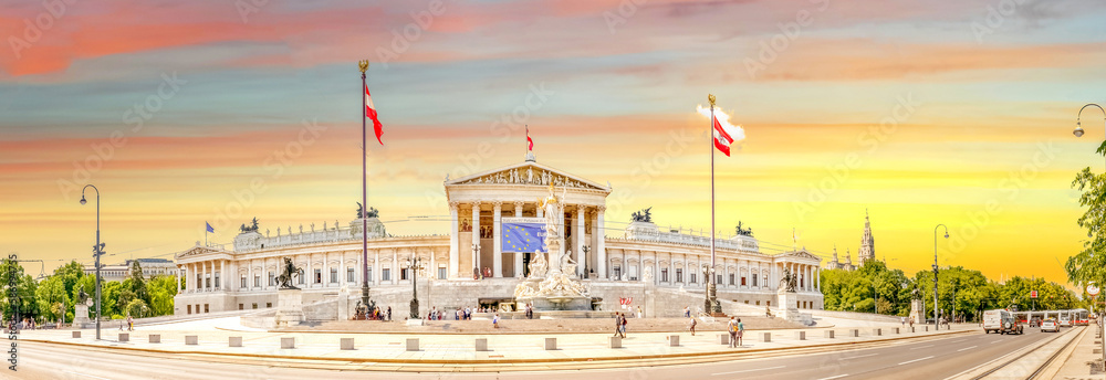 Parlament, Wien, Österreich 