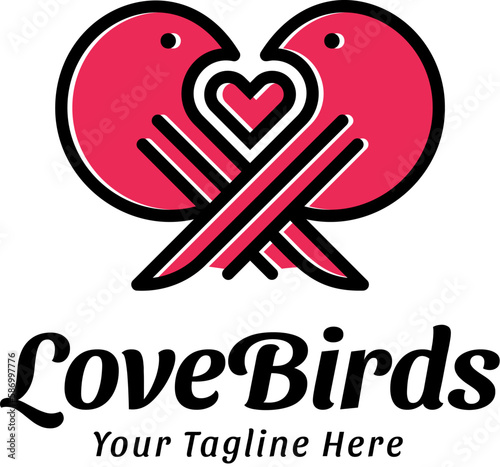 Birds With Heart Logo