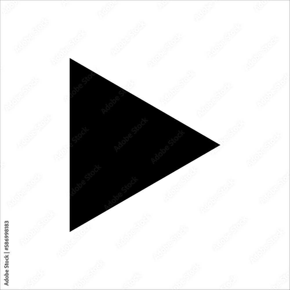 triangle icon , triangle design, isolated on white background. triangle icon , triangle design, isolated on white background.