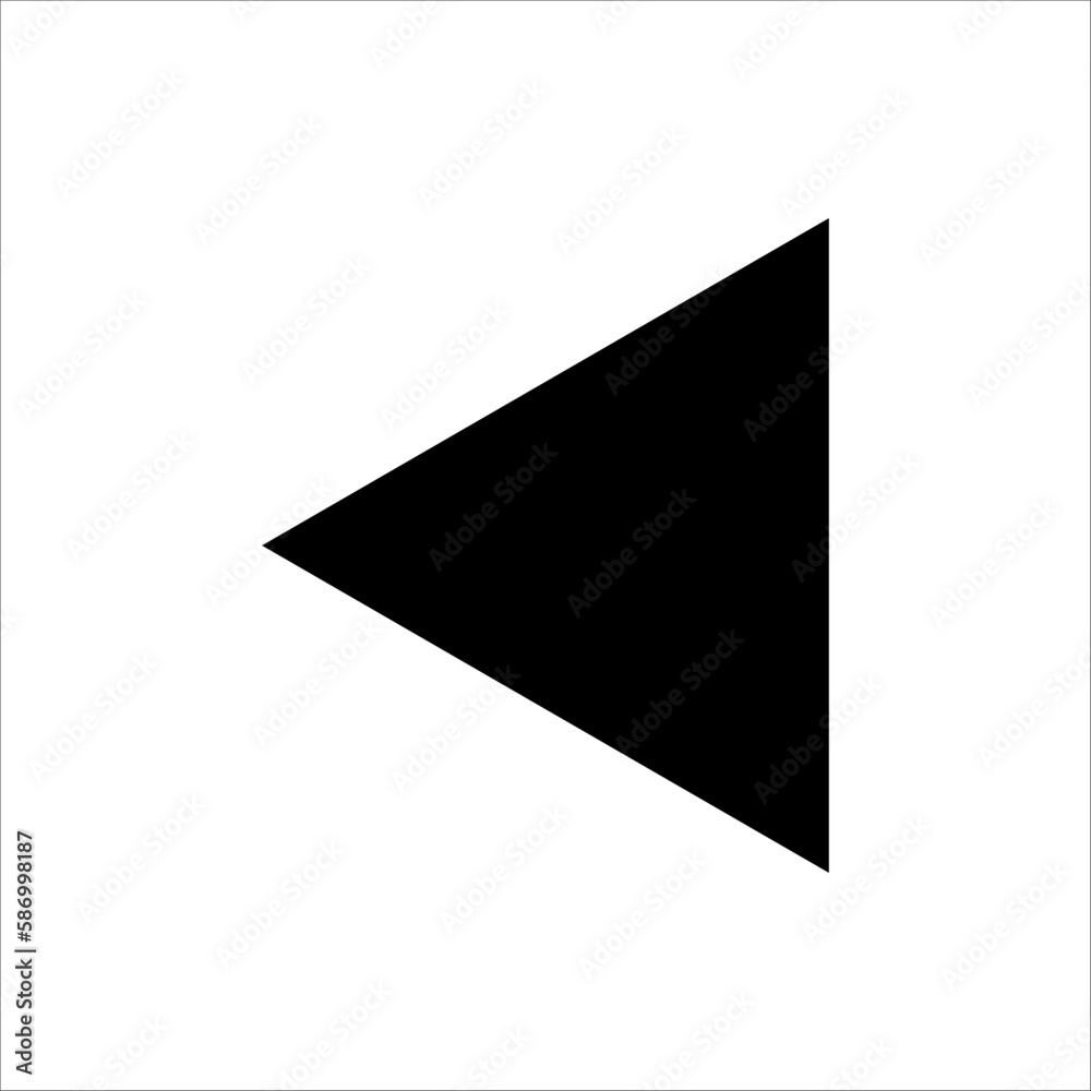 triangle icon , triangle design, isolated on white background. triangle icon , triangle design, isolated on white background.
