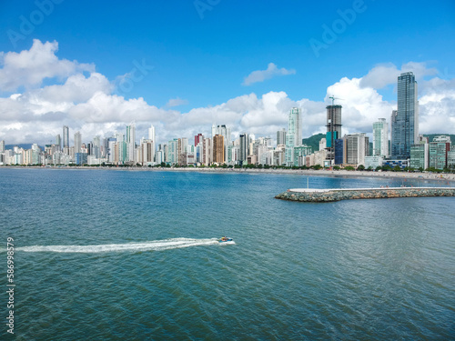 Wallpaper Mural Aerial view of Balneário Camboriu, Santa Catarina, Brazil. Torontodigital.ca