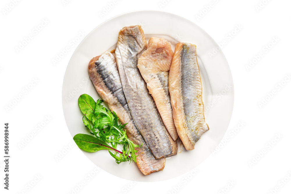 herring fillet fish seafood meal food snack on the table copy space food background rustic top view herring fillet fish seafood meal food snack on the table copy space food background rustic top view
