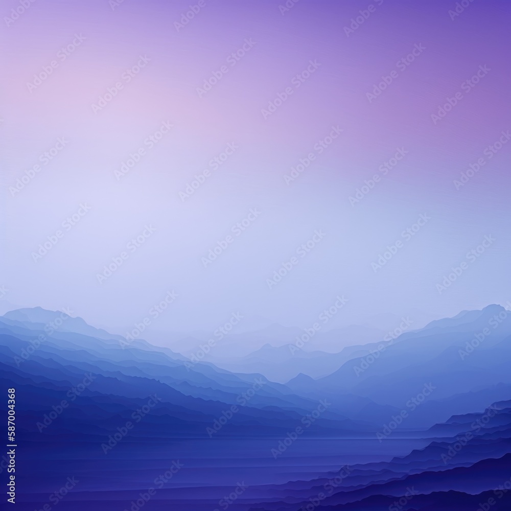 Naklejka premium lake in the mountains Generative Ai