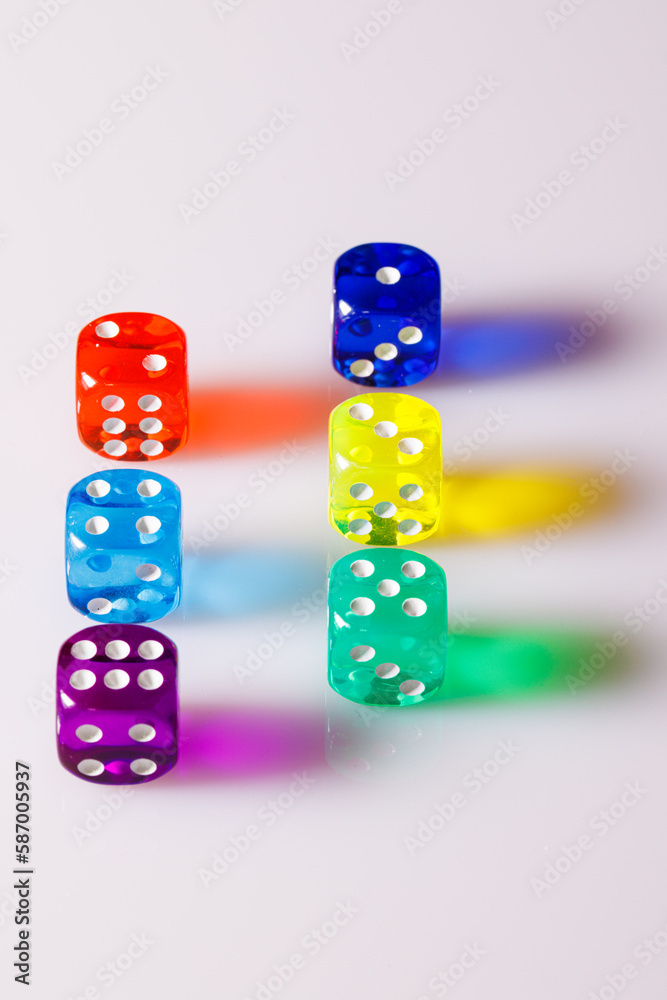 Dice for board game and role-playing game Dice for board game and role-playing game