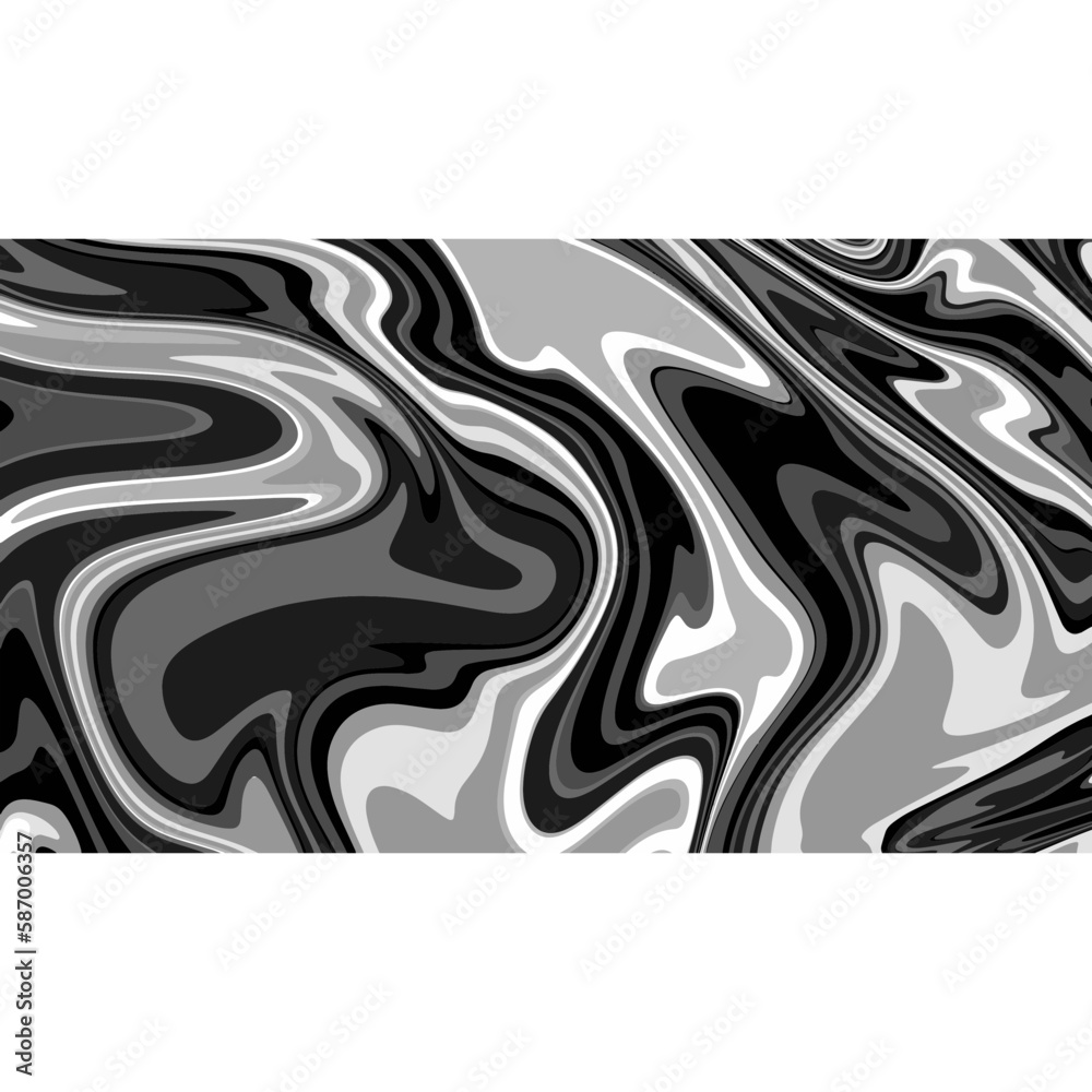 Obraz premium Marbled abstract psychedelic texture, Trippy strip acid pattern. Neon color wavy background