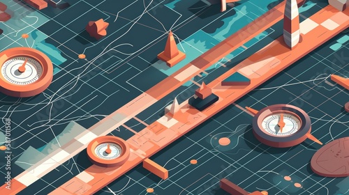 compass and map Generative Ai