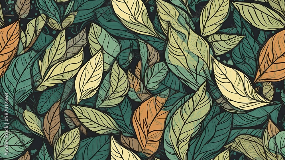 Leaves Pattern Leaves Pattern