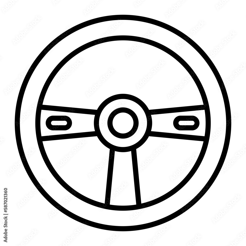 Obraz premium Steering wheel